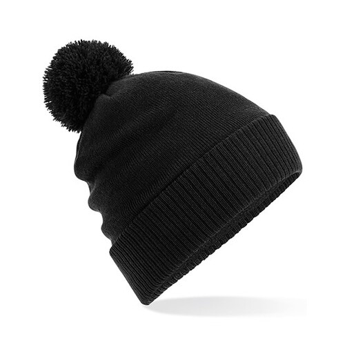 Bonnet Beechfield Water Repellent Thermal Snowstar® Beanie (Black, One Size)