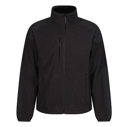 Regatta Professional Broadstone Showerproof Fleece (Black, Black, XL)