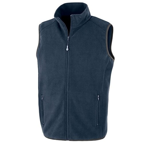 Result Genuine Recycled Fleece Polarthermic Bodywarmer (Navy, XS)