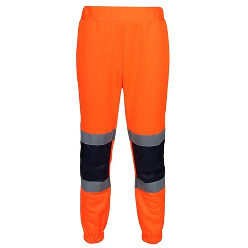 Regatta High Visibility Pro Hi-Vis Joggers (Orange, Navy, L)