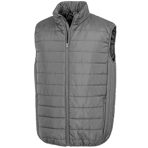 Result Core Promo Padded Bodywarmer (Grey, L)