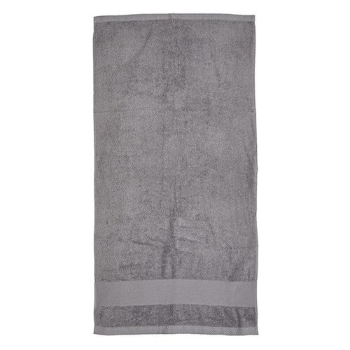 Fair Towel Organic Cozy Bath Sheet (Light Grey, 100 x 150 cm)