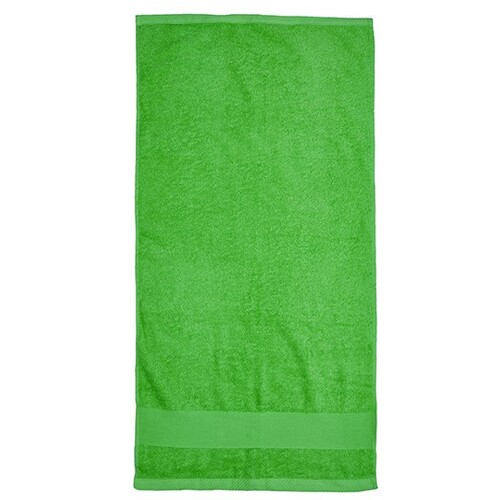 Fair Towel Organic Cozy Bath Sheet (Grass Green, 100 x 150 cm)