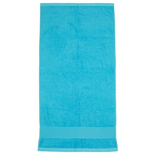 Fair Towel Organic Cozy Hand Towel (Turquoise, 50 x 100 cm)