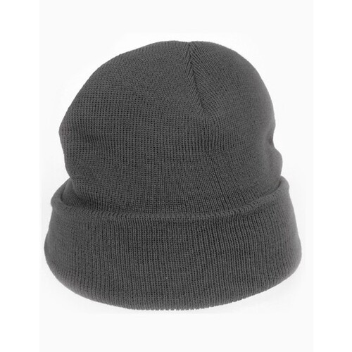 L-merch knit cap (Dark Grey, One Size)