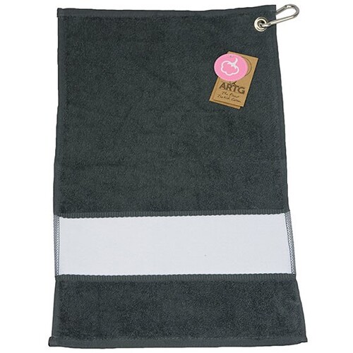 A&amp;R SUBLI-Me® GOLF Towel (Graphite, 30 x 50 cm)