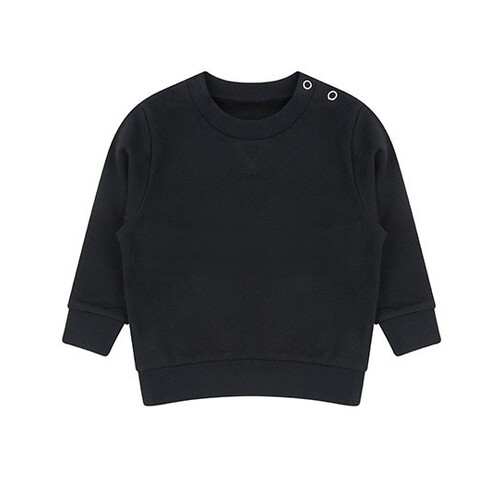 Larkwood Kids´ Sustainable Sweatshirt (Black, 12/18 Monate)