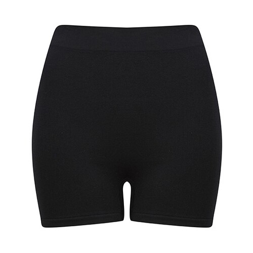 Tombo Ladies' Seamless Short (Black, S/M)