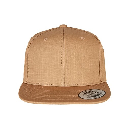 FLEXFIT Pencil Holder Snapback Cap (Ocher, One Size)