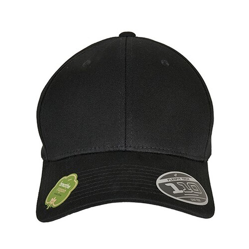 FLEXFIT Flexfit 110 Organic Cap (Black, One Size)