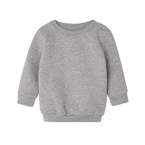 Babybugz Baby Essential Sweatshirt (Heather Grey Melange, 18-24 Monate)