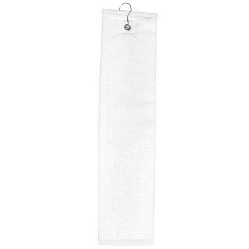 The One Towelling® Golf Towel (White, 40 x 50 cm)