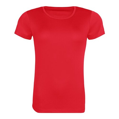 Just Cool Women´s Recycled Cool T (Fire Red, L)