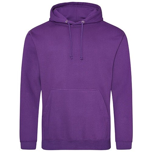 Just Hoods College Hoodie (Purple, 4XL)