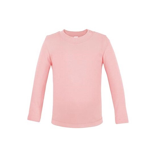 Link Kids Wear Organic Long Sleeve Baby T-Shirt (Babypink, 86-92)