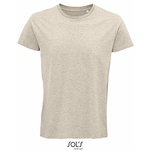 SOL'S Men's Crusader T-Shirt (Heather Beige, XXL)