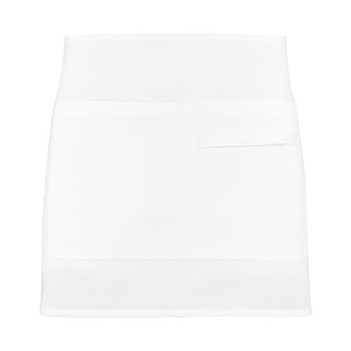 Bargear Short Superwash® 60º Bar Apron Unisex (White, One Size)