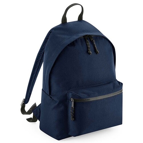 BagBase Recycled Backpack (Navy, 31 x 42 x 21 cm)