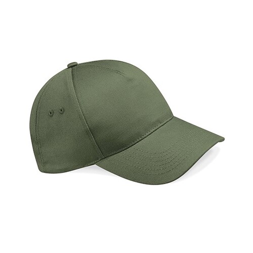 Beechfield Ultimate 5 Panel Cap (Olive Green, One Size)