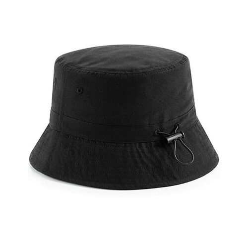 Beechfield Recycled Polyester Bucket Hat (Black, L/XL)