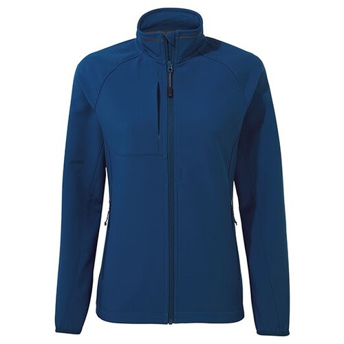 Craghoppers Expert Expert Womens Basecamp Softshell Jacket (Poseidon Blue, 14)