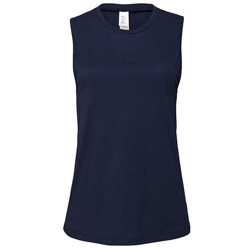 Bella Women´s Jersey Muscle Tank (Navy, XL)