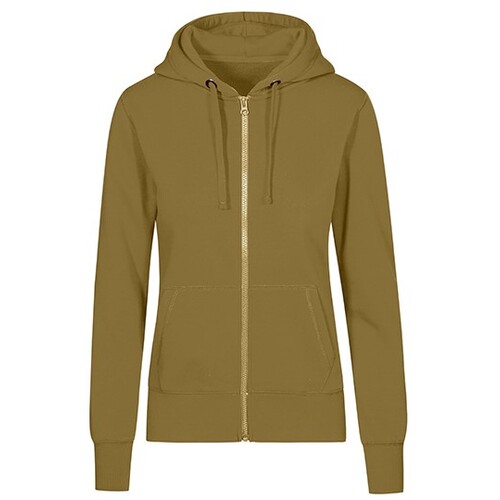 X.O by Promodoro Veste à capuche pour femme (Olive, XXL)