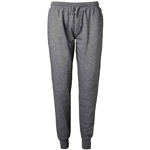 Neutral Sweatpants With Cuff And Zip Pocket (Dark Heather, XXL)