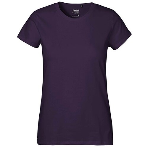 Camiseta clásica de mujer Neutral (morada, M)