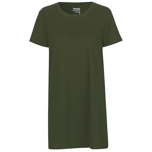 Neutral Ladies´ Long Length T-Shirt (Military, XS)