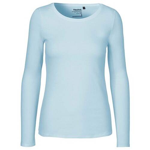 Neutral Ladies' Long Sleeve T-Shirt (Light Blue, XXL)