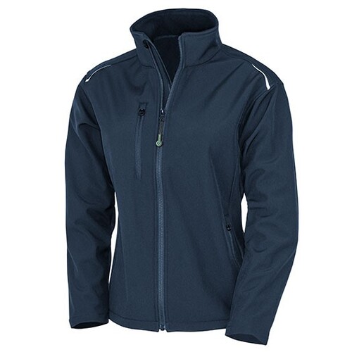 Veste Softshell recyclée 3 couches Result pour femmes (Navy, L)