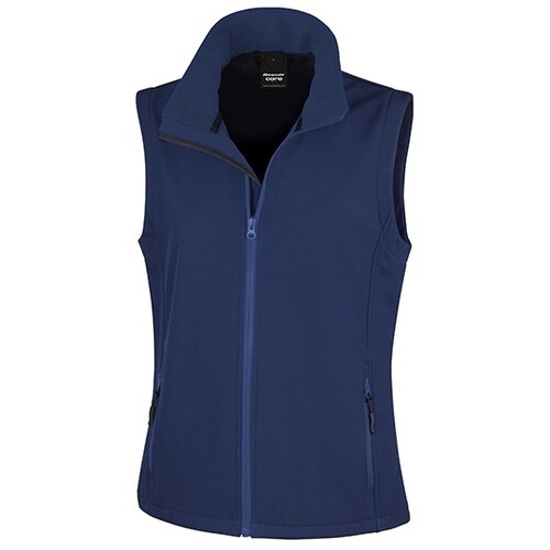 Gilets pare-balles Result Core Women's Printable Soft Shell (Navy, Navy, XL)