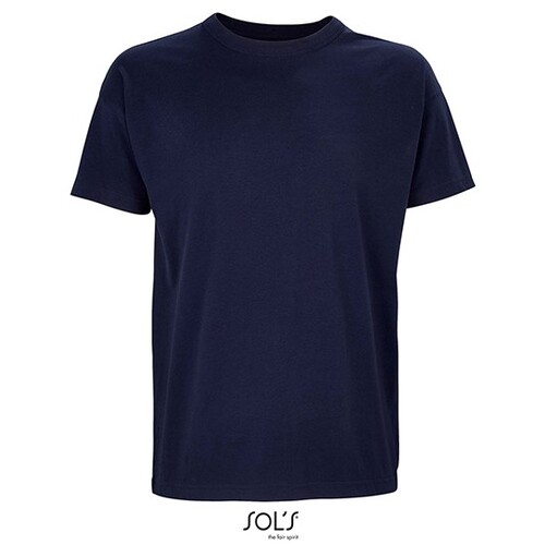 SOL'S Men's Boxy Oversized T-Shirt (French Navy, XL)