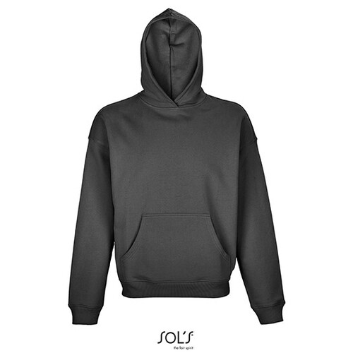 SOL'S Unisex Connor Oversized Hoodie (Mouse Grey (Solid), XL)