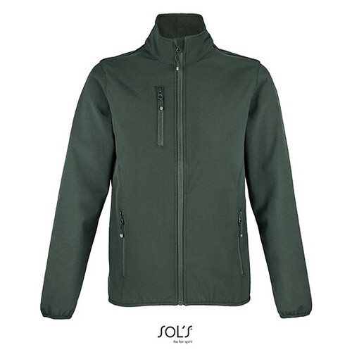 SOL'S Women's Falcon Zipped Softshell Jacket (Forest Green, S)