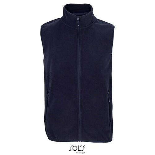 SOL´S Unisex Factor Zipped Fleece Bodywarmer (Navy, 5XL)