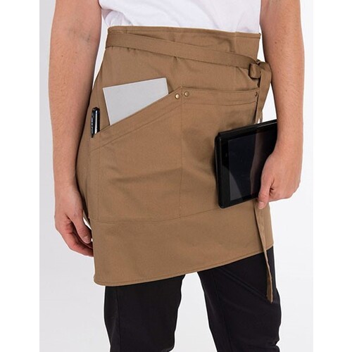 Le Chef Prep Utility Waist Apron (Khaki, 91 x 45 cm)