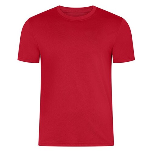 HRM Men's Organic Heavy Luxury Roundneck Tees (Red, M)