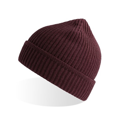 Atlantis Headwear Maple Beanie (Burgundy Melange, One Size)