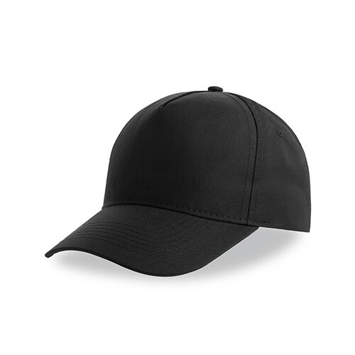 Atlantis Headwear Recy Five Cap (Black, One Size)
