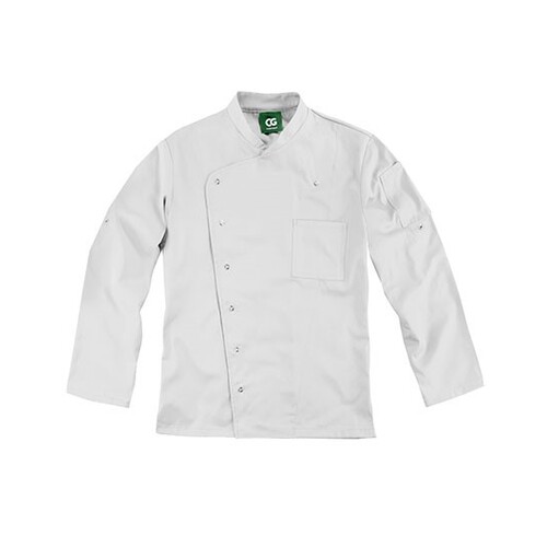 CG Workwear Men´s Chef Jacket Turin GreeNature (Cool Grey, 58)