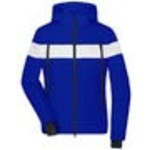 James&amp;Nicholson Ladies' Winter Sports Jacket (Electric Blue, White, Black, XS)