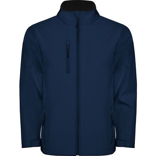 Roly Kids´ Nebraska Softshell Jacket (Navy Blue 55, 12 Jahre)