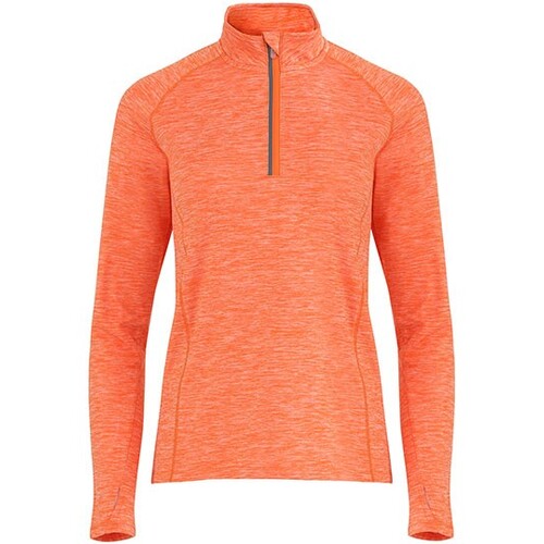 Roly Sport Women's Melbourne Sweatshirt (Heather Orange 310, XL)