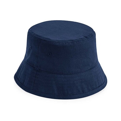Beechfield Junior Organic Cotton Bucket Hat (Navy, M/L (7-12 Jahre))