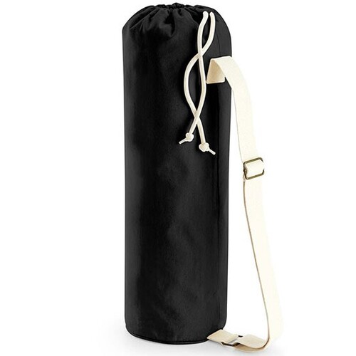 Westford Mill EarthAware® Organic Yoga Mat Bag (Black, 19 x 69 x 19 cm)