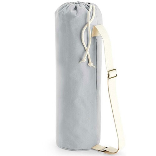 Westford Mill EarthAware® Organic Yoga Mat Bag (Light Grey, 19 x 69 cm)