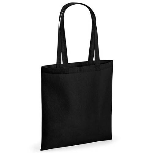 Westford Mill Recycled Cotton Bag (Black, 38 x 42 cm)