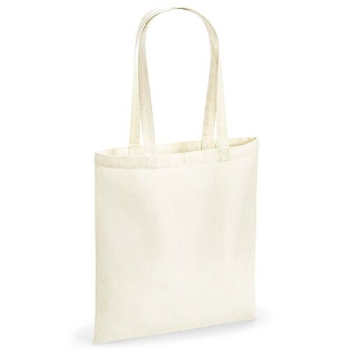 Westford Mill Recycled Cotton Bag (Natural, 38 x 42 cm)